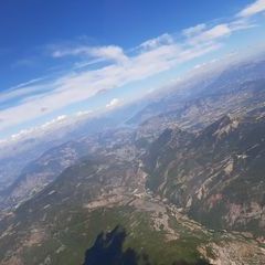 Flugwegposition um 13:28:43: Aufgenommen in der Nähe von Département Alpes-de-Haute-Provence, Frankreich in 2646 Meter